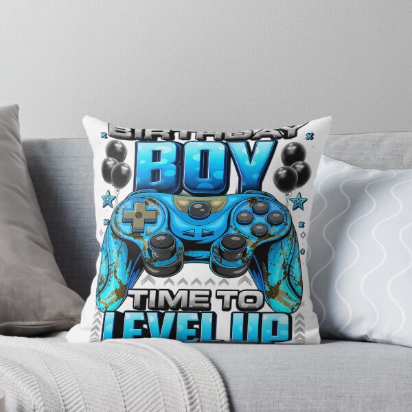 Item preview, Birthday Boy Time To Level Up Gaming Player Celebration designed and sold by GideonIronwood.