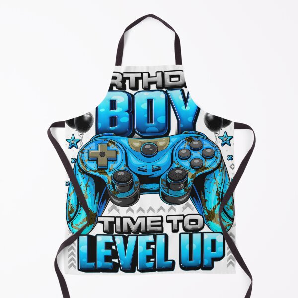 Item preview, Birthday Boy Time To Level Up Gaming Player Celebration designed and sold by GideonIronwood.