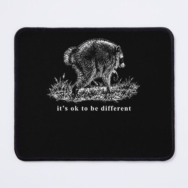 Item preview, Its Ok To Be Different Funny Jimothy Raccoon designed and sold by HaytamShop.