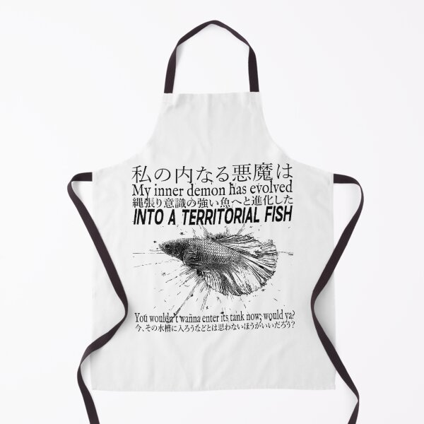 Item preview, My Inner Demon Territorial Fish designed and sold by VintageMedatsu.