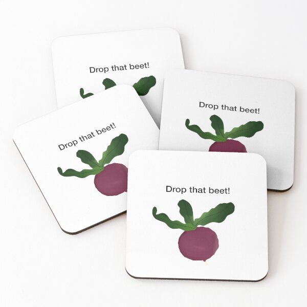 Item preview, Drop that beet!| Funny Design designed and sold by Belle-creates.