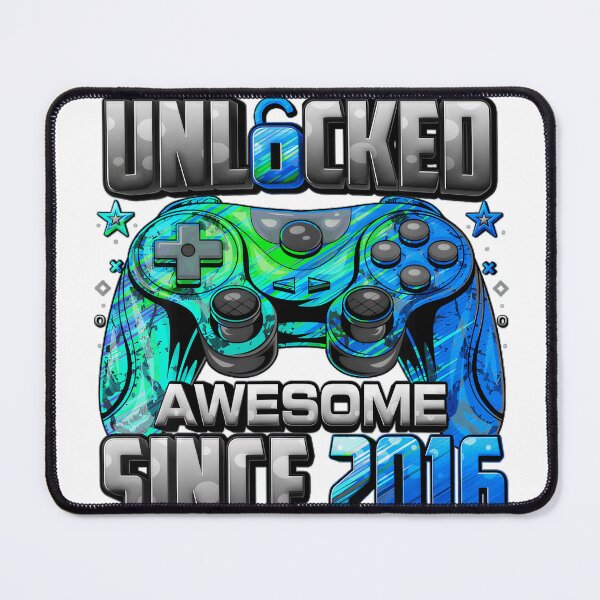 Item preview, Level 10 Unlocked Awesome Since 2016 Official Double Digits Gaming 10th Birthday designed and sold by GideonIronwood.