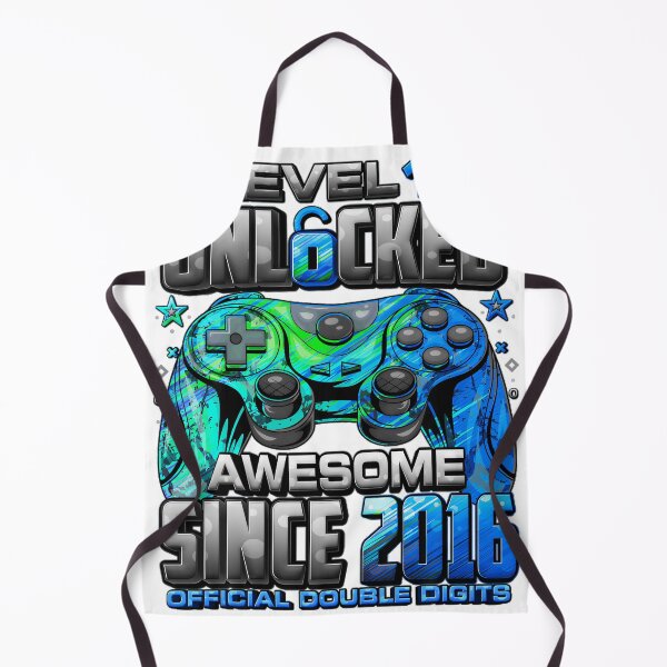 Item preview, Level 10 Unlocked Awesome Since 2016 Official Double Digits Gaming 10th Birthday designed and sold by GideonIronwood.