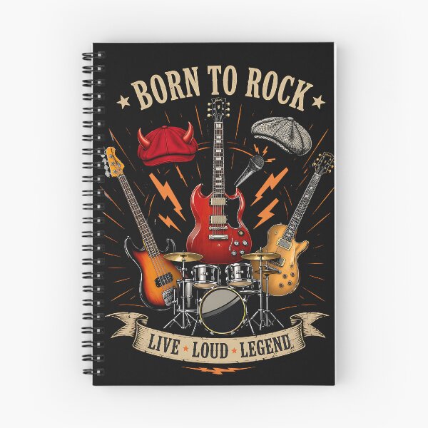 Item preview, ACDC born to rock 1973 designed and sold by Priamant.