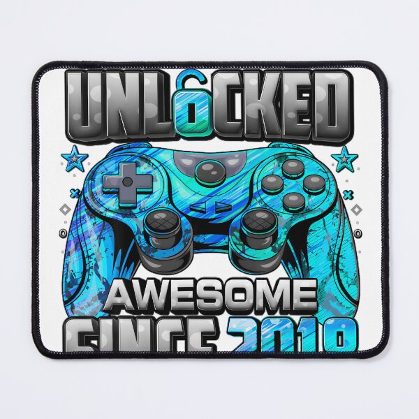 Item preview, Level 8 Unlocked Awesome Since 2018 Gaming Birthday Gift Gamer designed and sold by GideonIronwood.