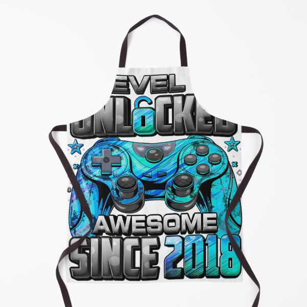 Item preview, Level 8 Unlocked Awesome Since 2018 Gaming Birthday Gift Gamer designed and sold by GideonIronwood.