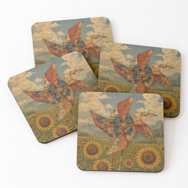 Item preview, Sunflower Pinwheel Summer designed and sold by  Silent Japan Studio.