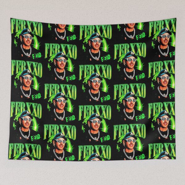 Item preview, Feid Ferxxo Neon Style  Latin Music Art Portrait designed and sold by Alias-Kubiak.