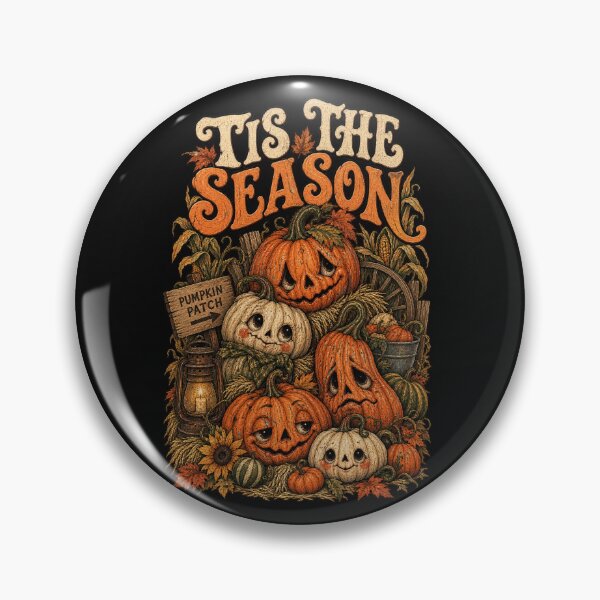 Item preview, Tis The Season Vintage Pumpkin Patch Fall Harvest designed and sold by Yellowriversss.