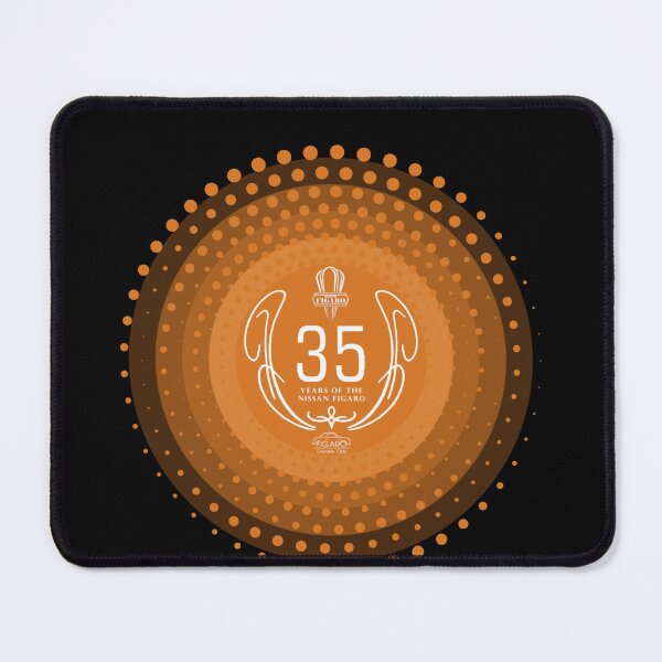 Item preview, nissan figaro 35 year anniversary crest for big birthday bash designed and sold by DanALittle7.