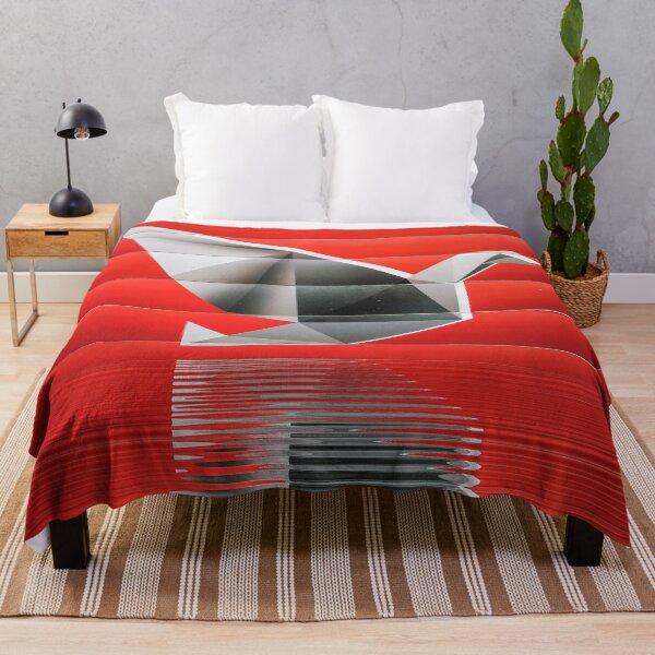 Item preview, origami bird shape against a red background designed and sold by mister-john.