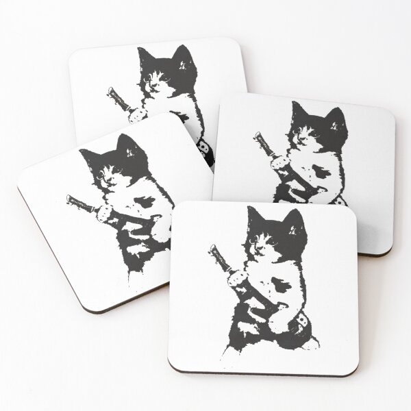 Item preview, Rockstar Kitten Guitar Y2K 90s Retro Grunge Cat Aesthetic designed and sold by Gbriel3.
