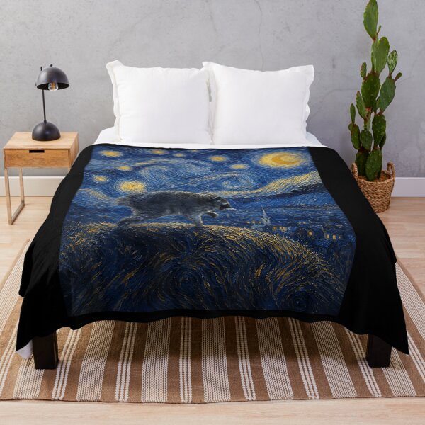 Item preview, Jimothy Raccoon Starry Night Seattle Meme Art designed and sold by DavidThe1.