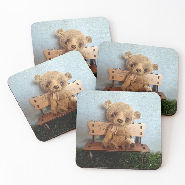 Item preview, Nuno and Teddy Bear Orphans bench. Handmade needle felted creation from Teddy Bear Orphans designed and sold by Teddy Bear Orphans .