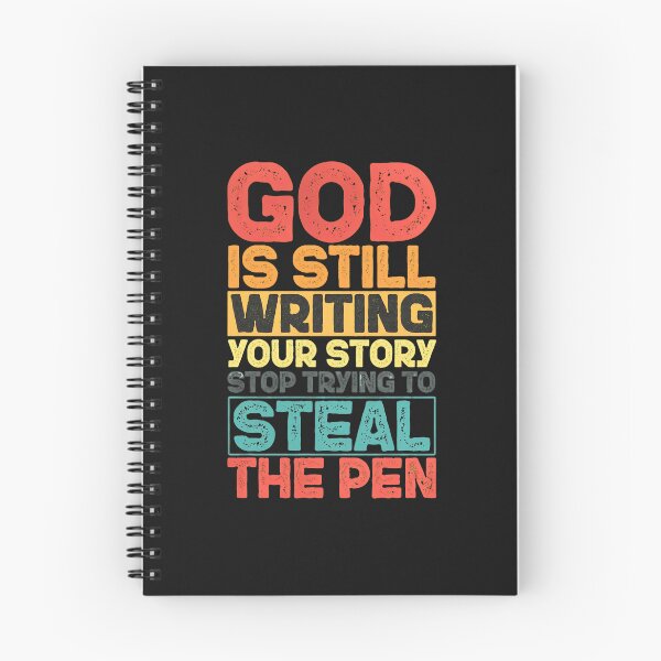 Item preview, God Is Still Writing Your Story Steal Pen designed and sold by Manningh7.