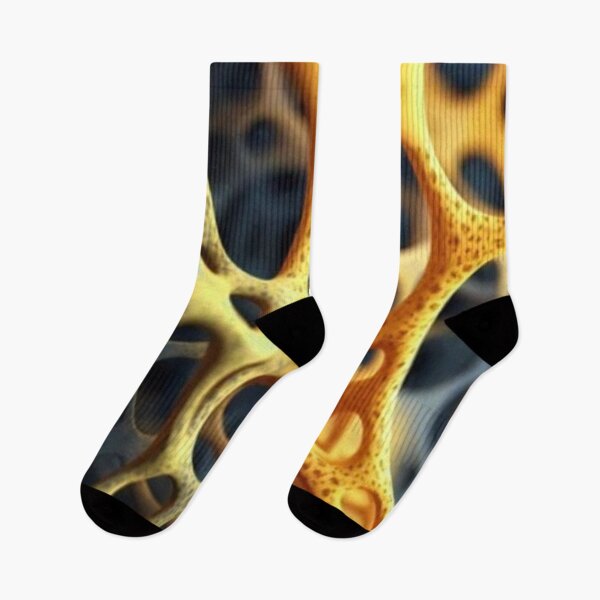 Item preview, Golden Organic Cellular Mesh 3D Bone Texture Abstract designed and sold by LYAN-STORE.
