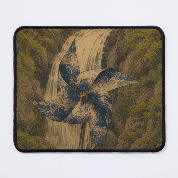 Item preview, Waterfall Pinwheel Serenity designed and sold by  Silent Japan Studio.