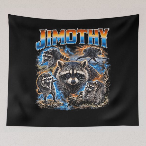 Item preview, Jimothy Raccoon Seattle Meme Funny Trash Panda designed and sold by HaytamShop.