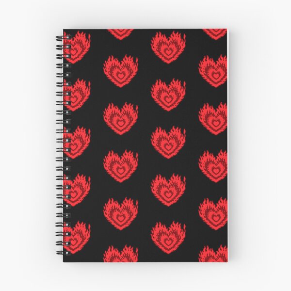 Item preview, Layered Aesthetic Red Burning Hearts designed and sold by CamilasPrints.