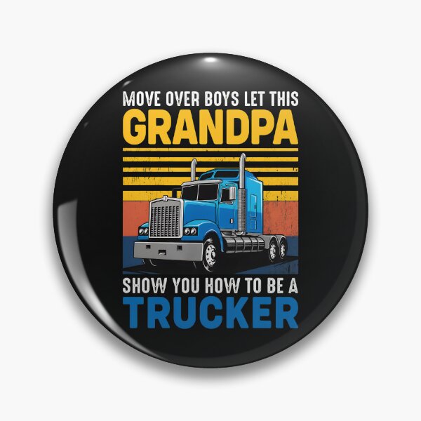 Item preview, Grandpa Trucker Retro Sunset designed and sold by Manningh7.