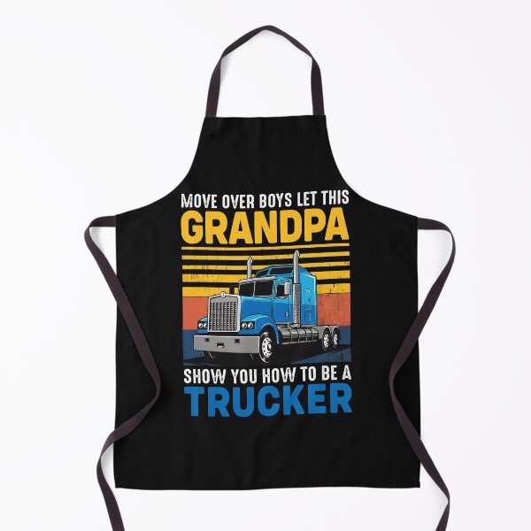 Item preview, Grandpa Trucker Retro Sunset designed and sold by Manningh7.