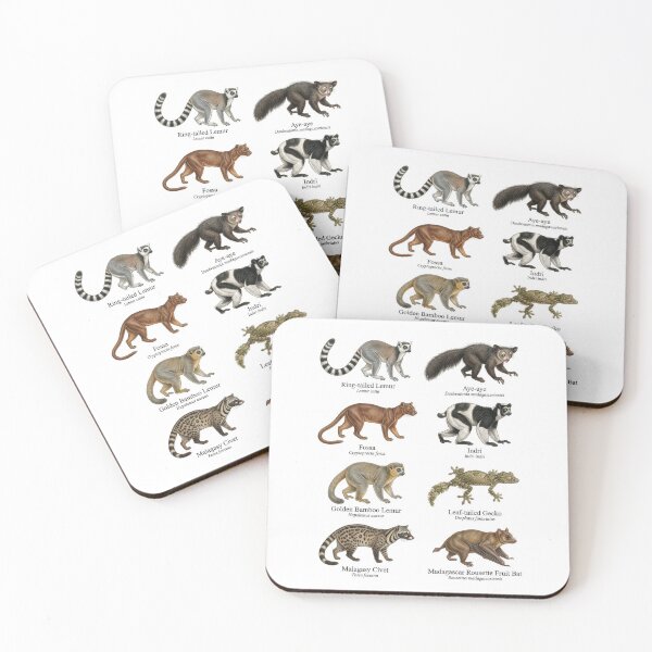 Item preview, Species Found Only in Madagascar designed and sold by ArunDandiboina.