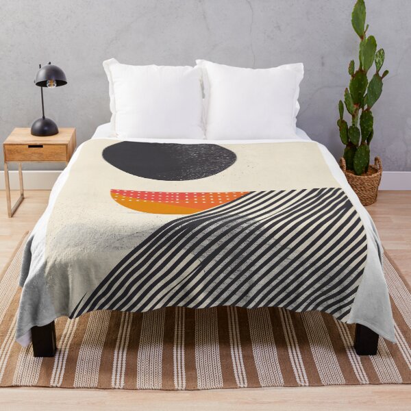 Item preview, Abstract Celestial Horizon in Mid-Century Style designed and sold by yasminularje13.