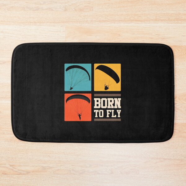 Item preview, Born To Fly Paragliding Retro Vintage Design designed and sold by Manningh7.