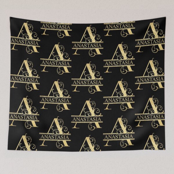 Item preview, Anastasia Name -  Monogram Letter A The Anastasia Name Gift For Anastasia designed and sold by Scotty-arrowood.