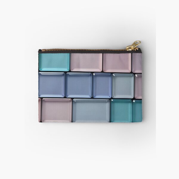 Item preview, Pastel Glossy Glass Mosaic Tiles Geometric Pattern designed and sold by LYAN-STORE.