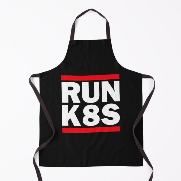 Item preview, RUN K8S Red Line Typography designed and sold by Manningh7.