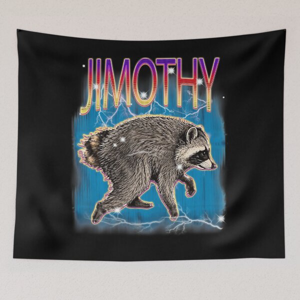 Item preview, Jimothy Raccoon Viral Seattle Feral Legend Meme designed and sold by HaytamShop.