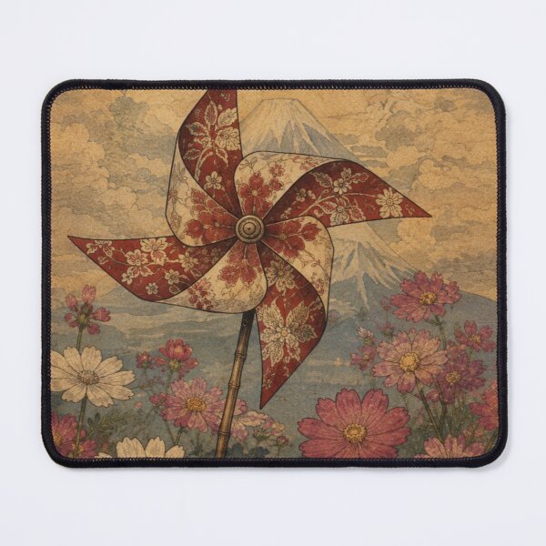 Item preview, Cosmos Pinwheel Meadow designed and sold by Silent Japan Studio.