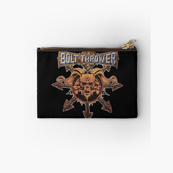 Item preview, Bolt Thrower Horned Chaos Skull Death Metal Logo designed and sold by Henri5Lindgren.