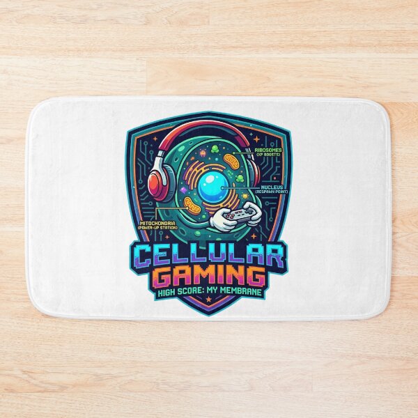 Item preview, Cellular Gaming High Score Biological Gamer Funny Science Tee designed and sold by SivaStudios.