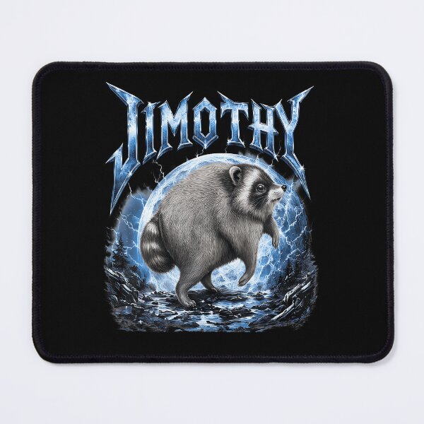 Item preview, Jimothy Viral Raccoon Howling At The Moon Meme designed and sold by DavidThe1.