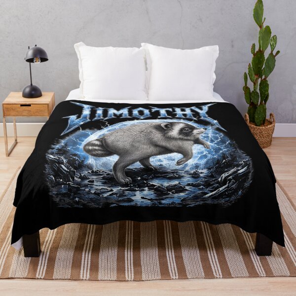 Item preview, Jimothy Viral Raccoon Howling At The Moon Meme designed and sold by DavidThe1.