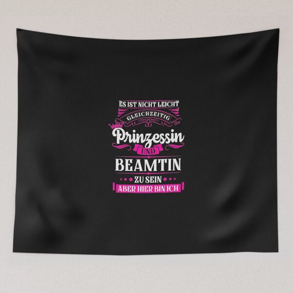 Item preview, Princess and Civil Servant German Funny Quote designed and sold by Manningh7.