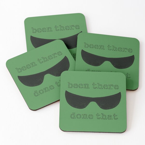 Item preview, Been there, done that (black) designed and sold by QukiDesign.