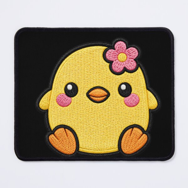 Item preview, Kawaii Chick Embroidery Patch Illustration designed and sold by ColorSplash123.