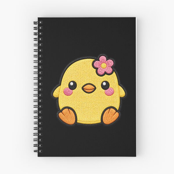 Item preview, Kawaii Chick Embroidery Patch Illustration designed and sold by ColorSplash123.