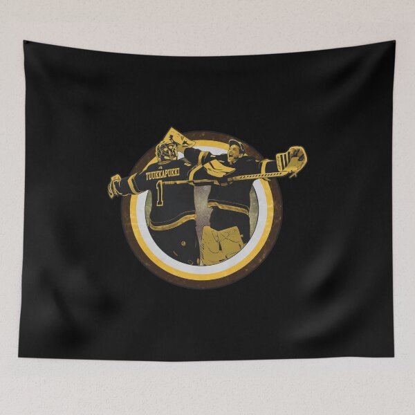 Item preview, Hockey Goalie Hug Celebration Art designed and sold by WeirdHelgas.