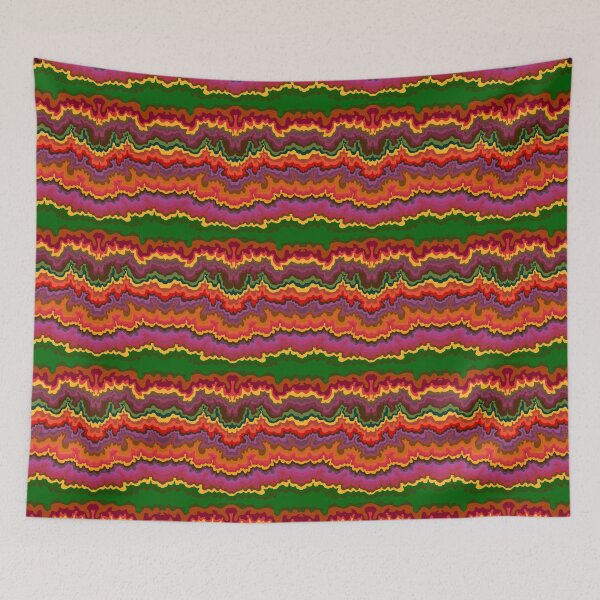 Item preview, Groovy Autumnal Waves designed and sold by JaygiesDesign.