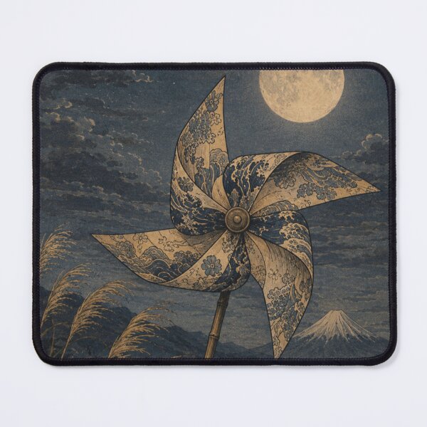 Item preview, Moonlit Pinwheel Field designed and sold by Silent Japan Studio.