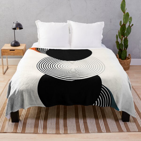 Item preview, Retro Geometric Stack with Concentric Circles designed and sold by yasminularje13.