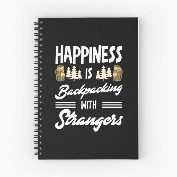 Item preview, Happiness is Backpacking With Strangers designed and sold by Manningh7.