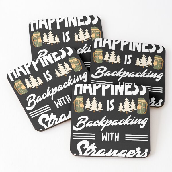 Item preview, Happiness is Backpacking With Strangers designed and sold by Manningh7.