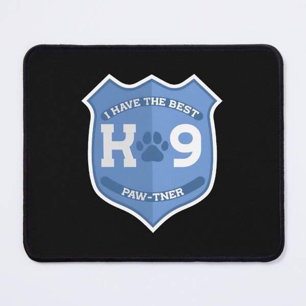 Item preview, Best K9 Paw-tner Shield Dog Lover designed and sold by Manningh7.