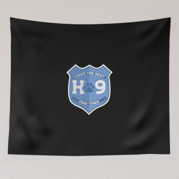 Item preview, Best K9 Paw-tner Shield Dog Lover designed and sold by Manningh7.