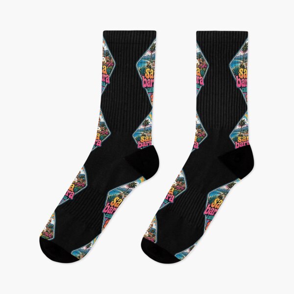 Item preview, Santa Barbara California Trippy USA Travel designed and sold by TomFrontierArt.
